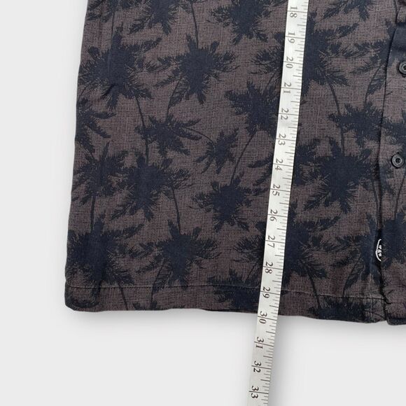 Nat Nast Hawaiian Shirt Mens 2XL Silk Brown Floral Luxury Original Aloha Beach - Picture 14 of 14